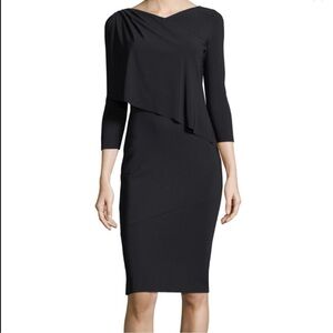 CHIARA BONI La Petite Robe NEW Nubia Sheath Dress Size 42 Black
